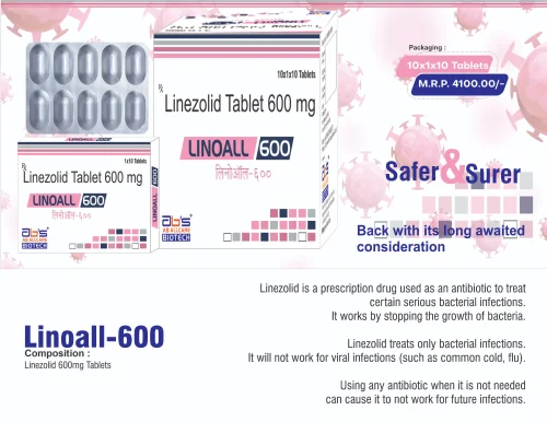 Linezolid 600 Mg Tablet