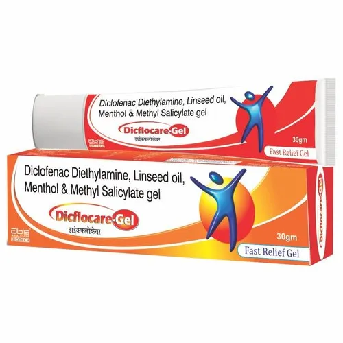 Diclofenac Diethylamine Menthol Gel