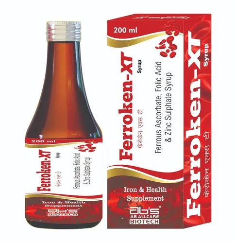 Ferrous Ascorbate Folic Acid Zinc Syrup