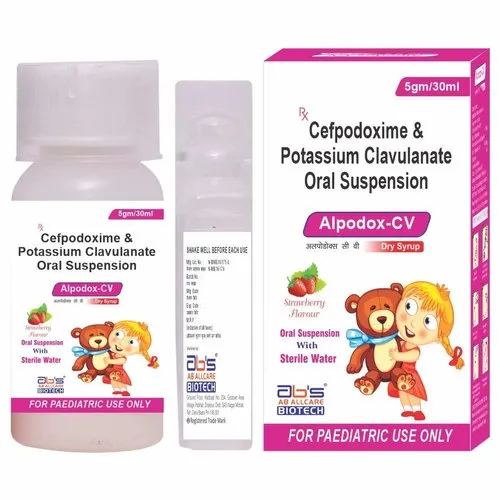 Cefpodoxime Potassium Clavulanate Syrup
