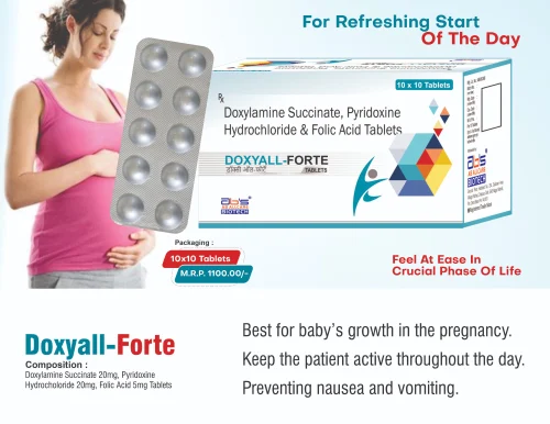 Doxylamine Succinate Pyridoxine Folic Acid