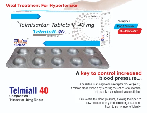 Telmisartan 40 Mg Tablet